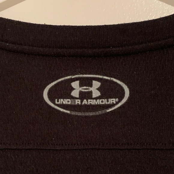 🏃♂️ UNDER ARMOUR MEN’S BLACK LONG SLEEVE ACTIVEWEAR TECH SHIRT TOP 🏃♂️ - Picture 4 of 6